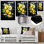 Neon Lime Lemonade Luminescence - fruits, art mural en métal-101154488