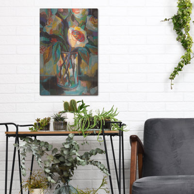 "Vitrail floral" par Jeanette Vertentes