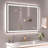 LED Bathroom Mirror with Anti-Fog, Backlit And Front Lighted Bathroom Mirrors For Wall-1177587194
