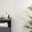 Clay 12x12 Matte Concrete Look Porcelain Mosaic Tile-481483889