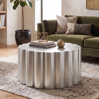 Jaclynn Coffee Table Silver