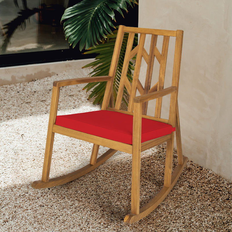 Chaise de patio, Rouge