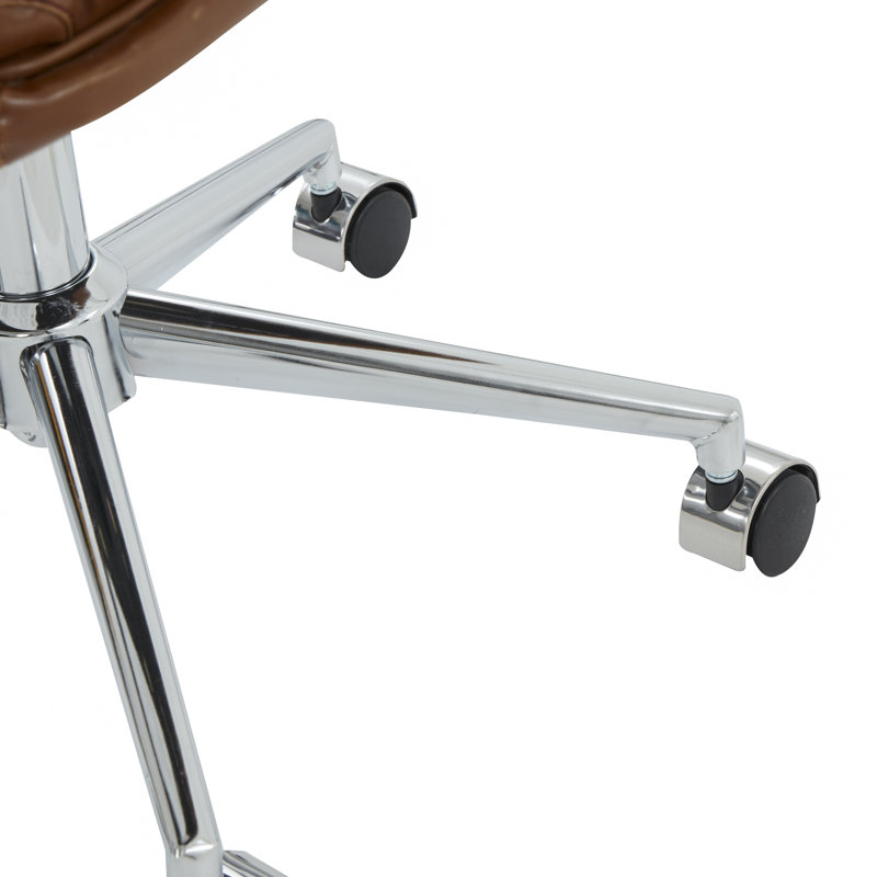 Chaise de travail Ashia, Brun