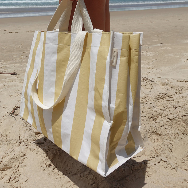 Sac de plage Carryall: noyer cendré