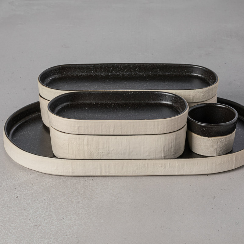 Costa Nova Nótos Platter, Latitude Black
