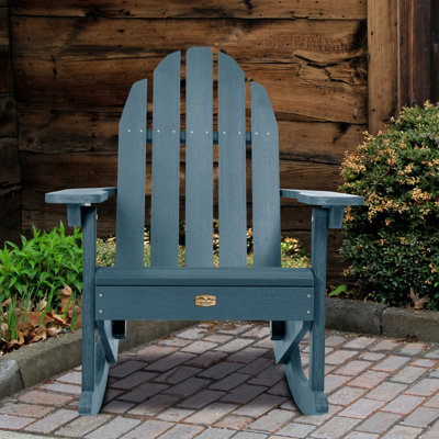 Chaise berçante en plastique Natoli