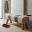 Pommel Leather Bench