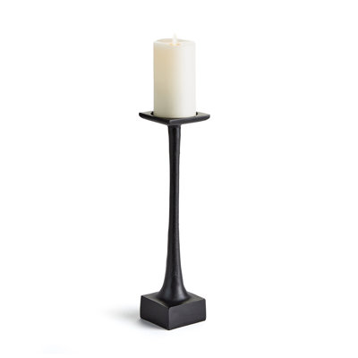 Bougeoir de table en aluminium Ginny
