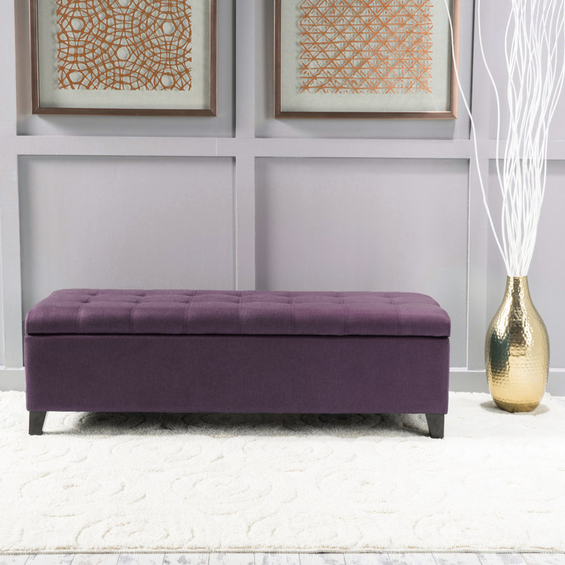 Tissu, pin, contreplaqué - idéal pour les petits espaces dans un tissu mauve élégant avec une fabrication convenant à une utilisation quotidienne,