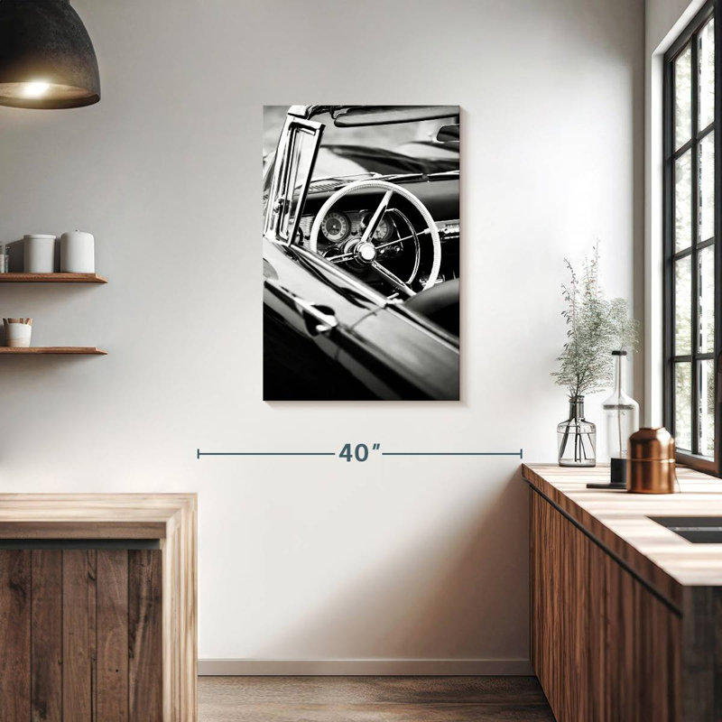 Cabriolet monochrome Mehar, H 36 po x l 24 po