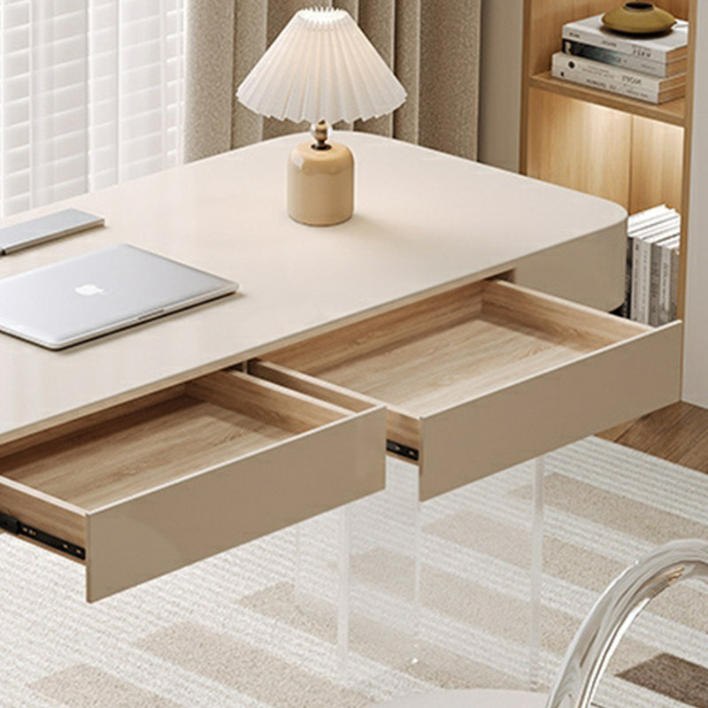 Bureau exquis et élégant, H 29,52 po x l 62,99 po x P 23,62 po