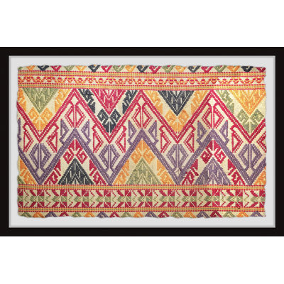 Zigzag Assembly - Single Picture Frame Painting