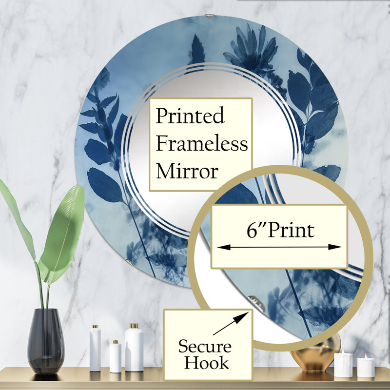 Morre Circle Wall Mirror, 32" x 32"