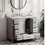 Ensemble de meuble-lavabo simple 43 po Cambridge-346022283-302232324