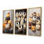 Delices Cheesecakes - Dessert, ensemble de 4 toiles d'art sur toile-1968622268-1968622269
