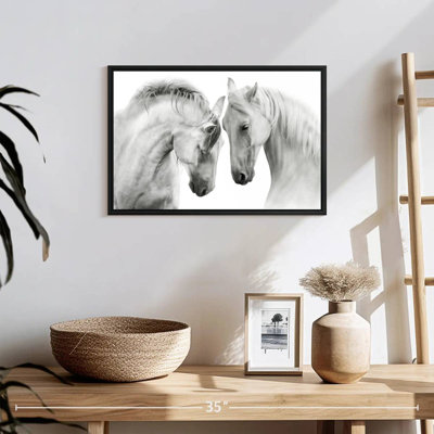 White Horse Couple