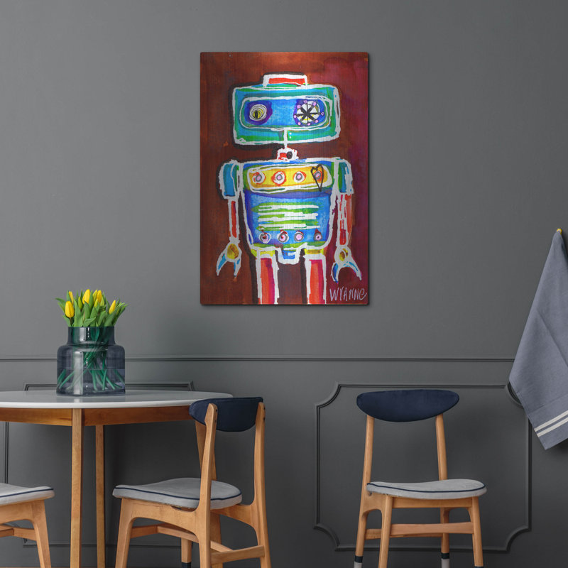 «Robot Boy» par Wyanne, H 36 po x l 24 po