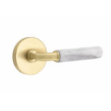 Select Round Privacy (Bed & Bath) Door Lever with Round Rosette