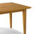 Colby 60"W Wood Contemporary Dining Table, Rectangle, Seats 6-1830234949