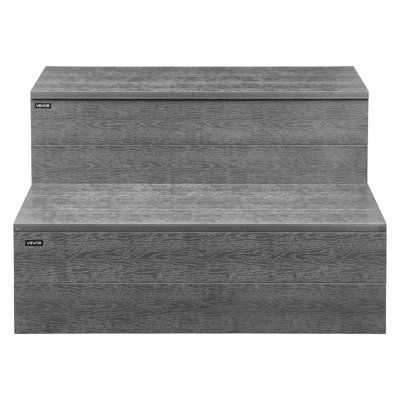 Hot Tub Step 2-Step Spa RV Stairs HIPS 25 Inch Wide for Outdoor Pool