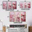 Cerisier blanc et rose Bloom II - art mural cerise-704189746-704189751