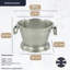 Deluxe Vintage Royal Champagne Cooler Ice Bucket, Wine, Prosecco, Felt Base, Cast Aluminium, Heavy Duty, Parties, Party Events, Catering, Elegant Weddings, Elegant, Bar Ware, Bars, Restaurants
