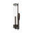 Castleton Steel Candle Wall Light-23411521-3979513