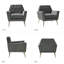 Chaise d'appoint Thaddeus-1498442690