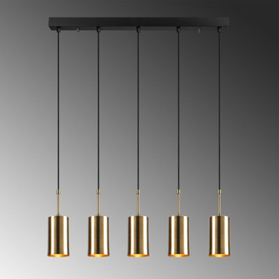 Lustre étagé unique à 5 lumières
