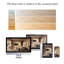Table basse en bois avec 4 tiroirs Alassane