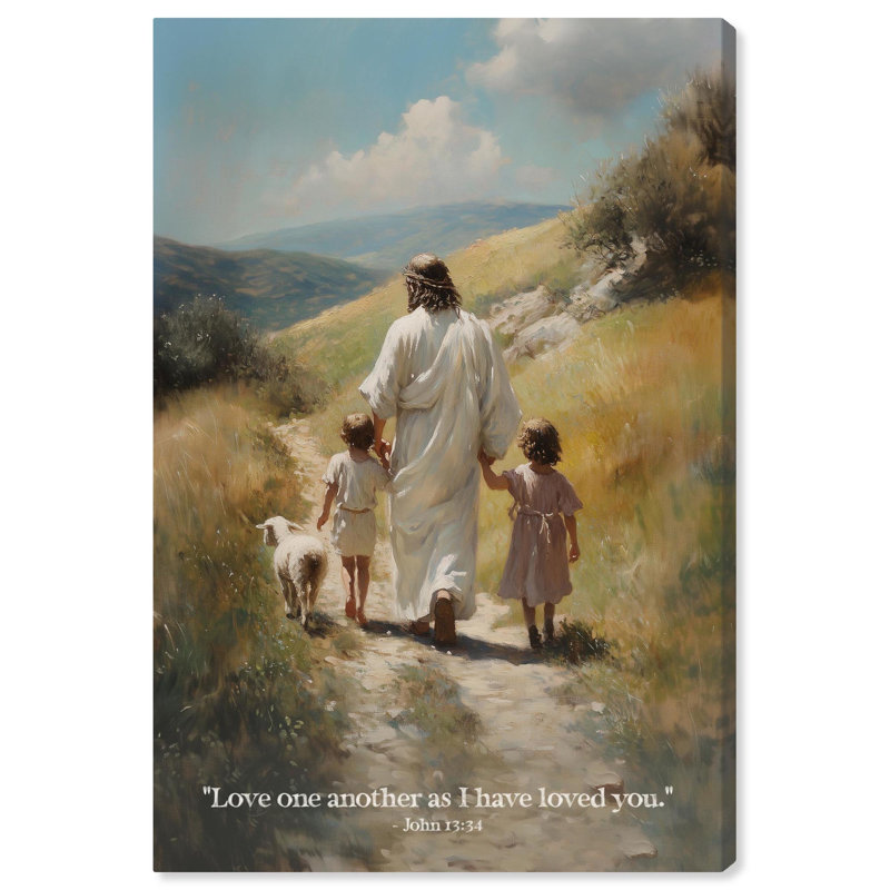Reproduction d'art sur toile As I Have Love You par , H 30 po x l 20 po, Toile tendue avec châssis