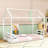 Metal Floor Bed With House-Shaped Design-41953992-41953995