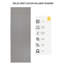 Custom Size Non Slip Solid Colour Grey Low Pile Slip Resistant Hallway Runner Rugs by Feet-1226208742