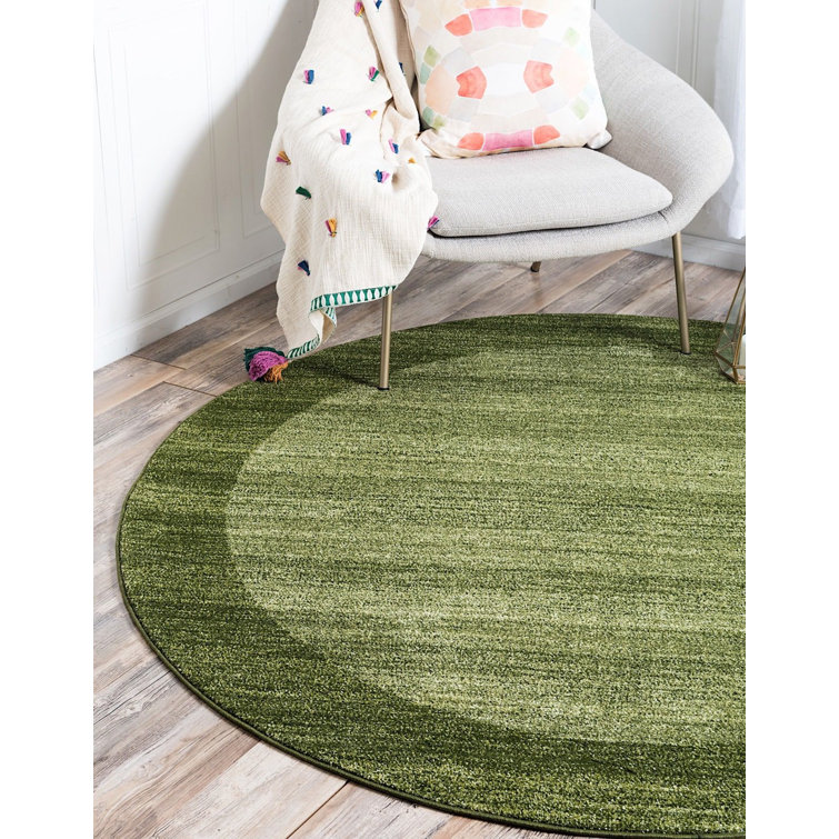 Tapis vert clair Hermina