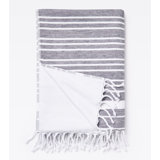 Swim, Surf + Sand Turkish Cotton Beach Towel in Basalt