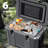 55 Quart Cooler With Wheels, Ice Chests Portable Camping Cooler Holds Ice Up To 6 Days, Leak-proof Outdoor Insulated Cooler With Handle, Cup Holders, Hard Cooler For Camping, Beach, Boat-119484336