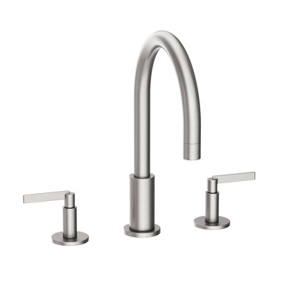 Tolmin Widespread Bathroom Faucet with Drain Assembly