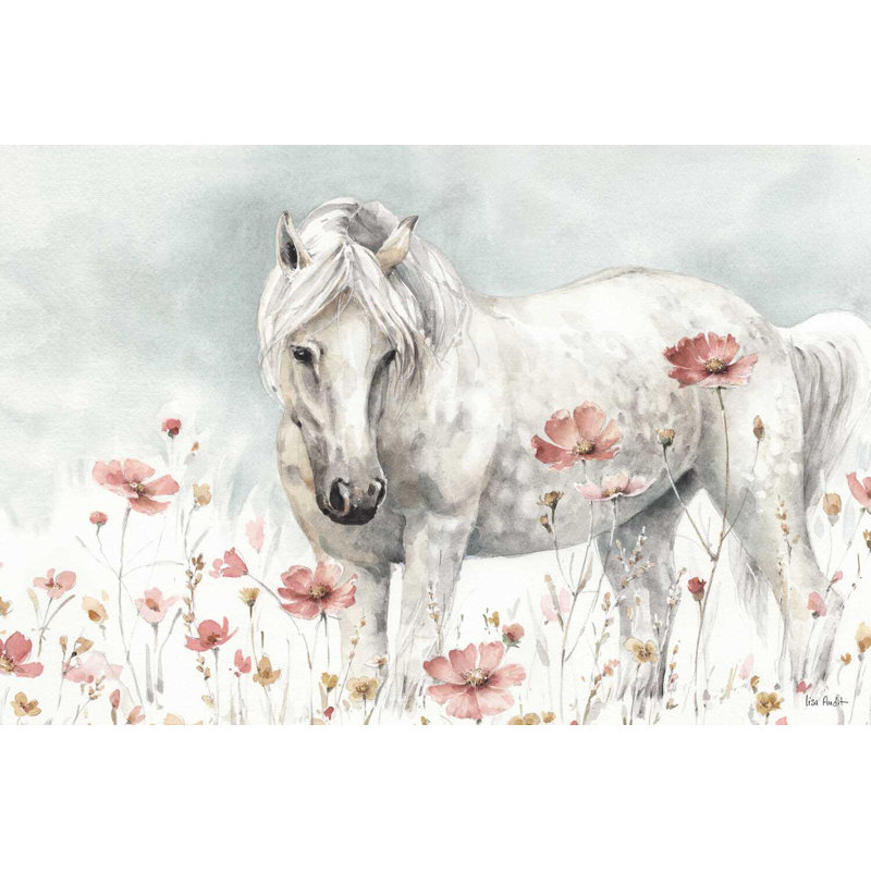 Chevaux sauvages II, H 20 po x l 30 po