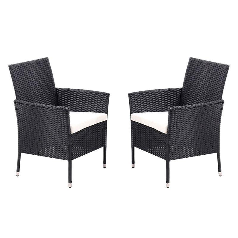 Outdoor Patio Dining Armchair with Cushion