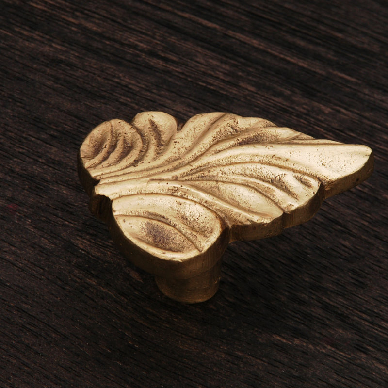Bouton à feuilles CK Series, Laiton poli
