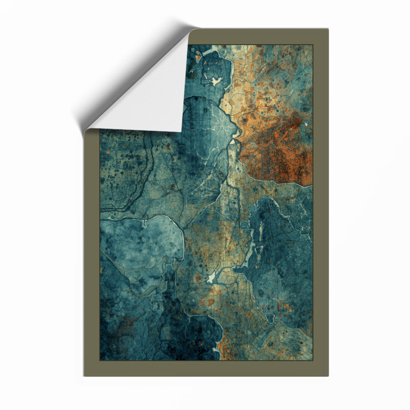 Weathered Decay Industrial - Print, Unframed, A3 - 42.0 x 29.7 cm