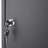 42 KEYS ADJUSTABLE KEY LOCK BOX BLACK