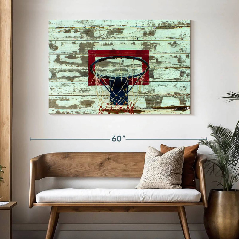Panier de basketball Sirci, H 32 po x l 48 po