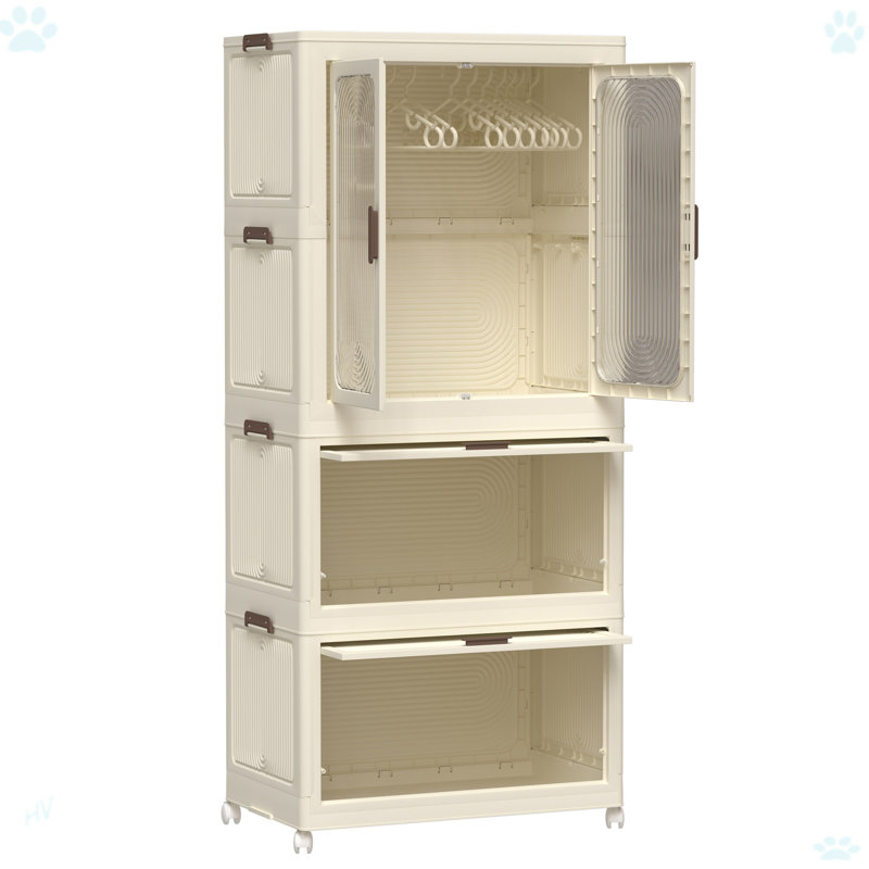 Organisateur de garde-robe portable pour vêtements