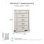 Commode 5 tiroirs Adames-68017879