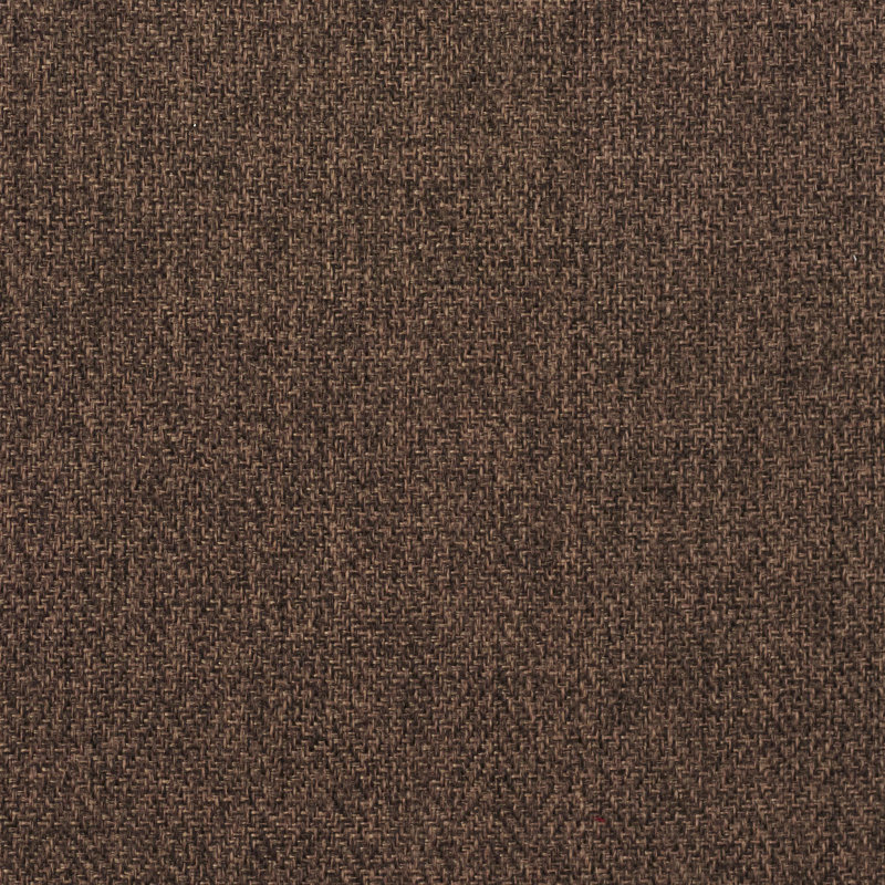 Sherlock Backed Polyester Fabric, Dark Chocolate