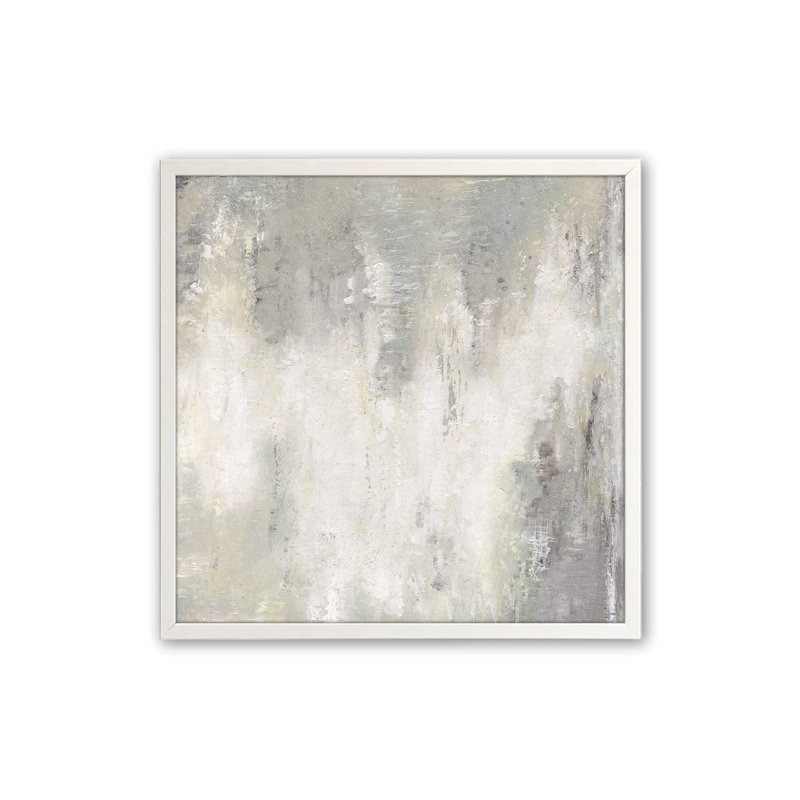 Mineral Moods v1 Print, 17.5" H x 17.5" W x 1.25" D, Opaque White Single Picture Framed Paper