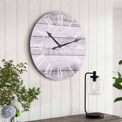 Très grande horloge murale 30 po Harth