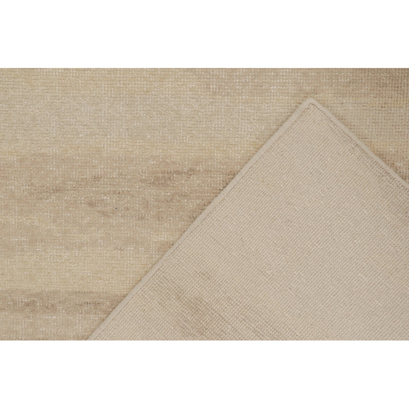 Distressed Homage Hand Knotted Wool Abstract Area Rug, Rectangle 13' x 18'