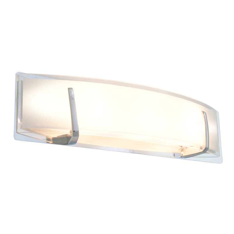 Applique pour salle de bain 1 lumière del Regatta, Chrome
